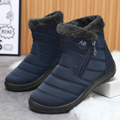 LBSFY -Winter Women Waterproof Snow Boots For Winter Shoes Women Casual Lightweight Ankle Boot Warm Fur Winter Boots Botas Mujer