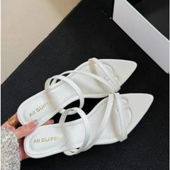LBSFY -New Style Shoes for Women Plus Size Summer Women Outside Flat Slippers Flip Flops Casual Candy Color Sandals Zapatos De Mujer