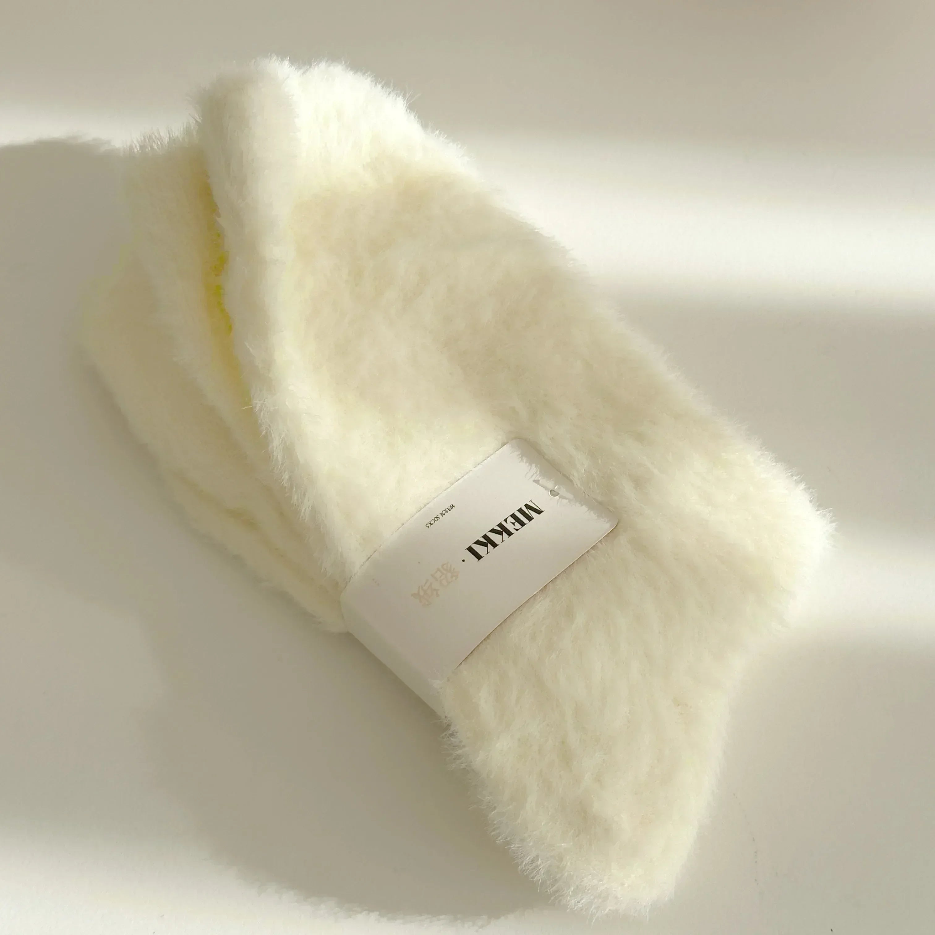 Lbsfy 1/3Pairs Solid Cozy Hairy Mink Velvet Socks Women Autumn Winter Hosiery Thicken Warm Sleep Bed Floor Home Fluffy Kawaii Sock