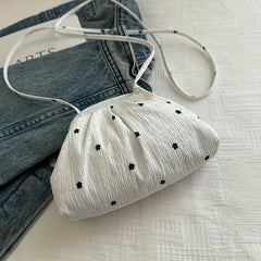 LBSFY -Ladies' Crossbody Bag, Fashionable and Versatile, with Floral Patterns, Exquisite and Niche Design, Single Shoulder Bag