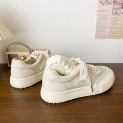 LBSFY  -  Fashion Casual Platform Canvas Shoes for Women Summer Autumn New Designer Solid Color Sneakers Female Solid Color Luxury Shoe