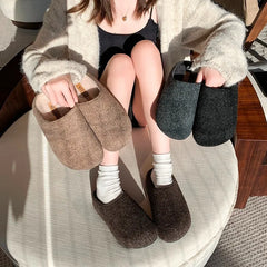 LBSFY -Fashion Flat Slippers for Women 2026 New Outdoor Cozy Soft Flat Mules Lady Retro Spring House Slides Antiskid Beach Shoe