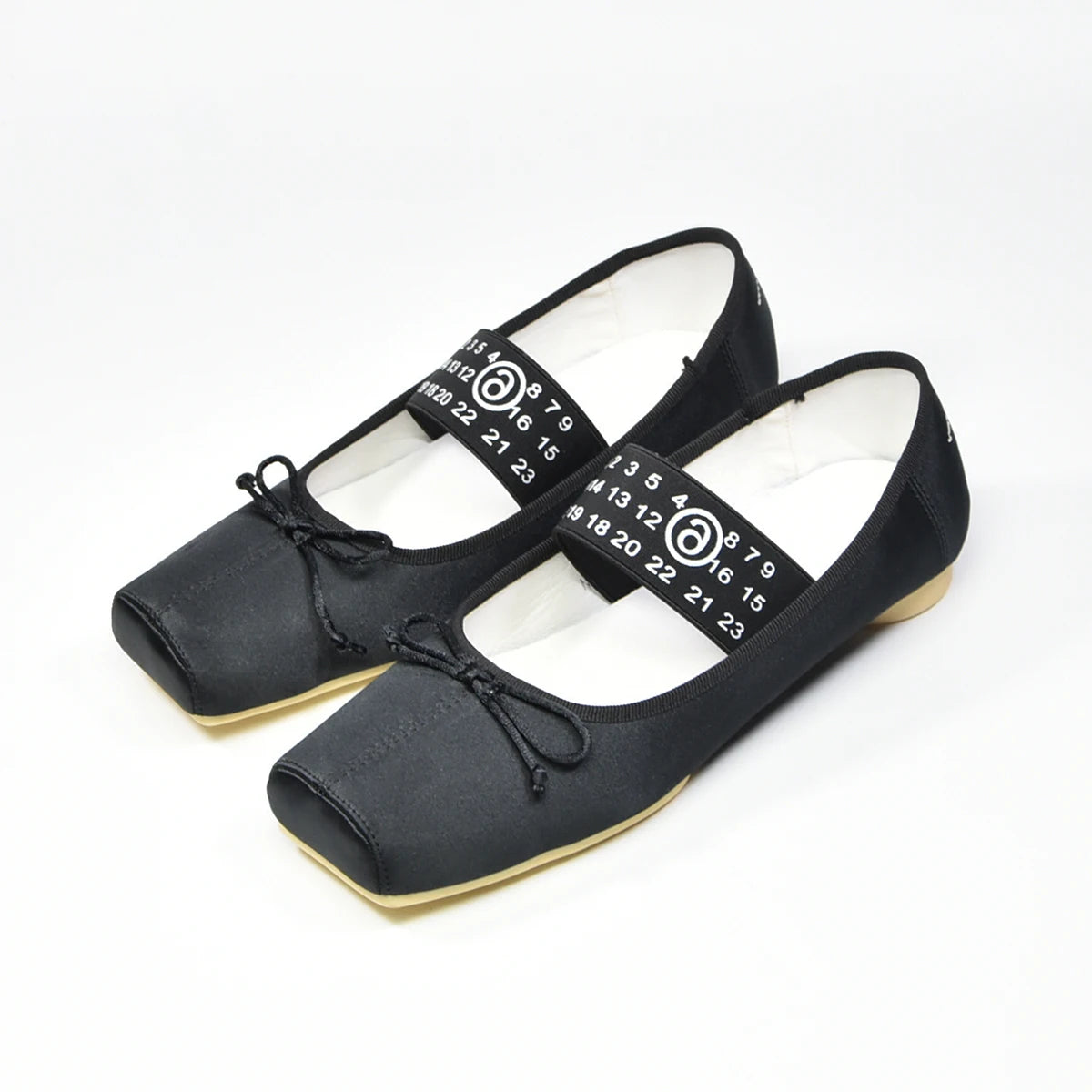 LBSFY  -  2024 Desinger square toe flat shoes