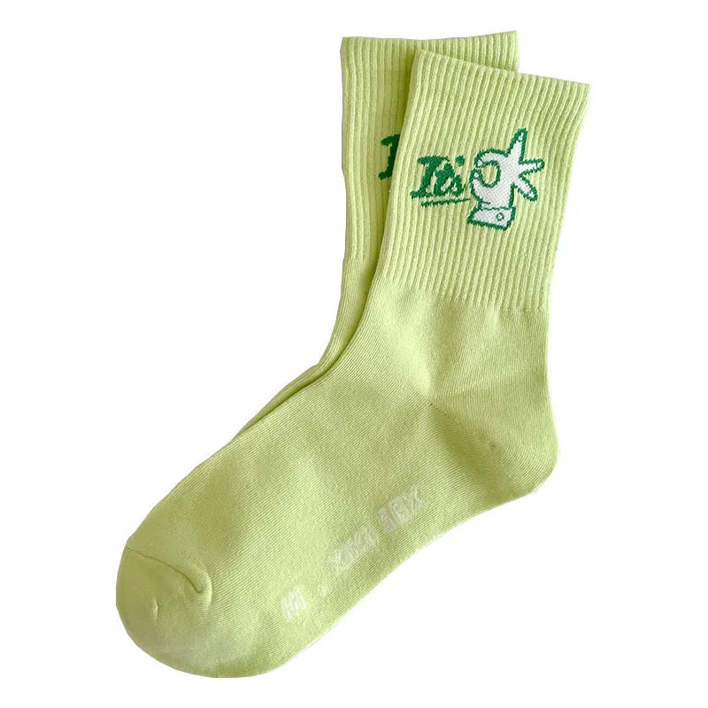 Lbsfy Women Socks Cute Kawaii Lovely Harajuku Sweet Style Socks Female Cartoon Bear Rabbit Dog Girl  Outerwear Sports Socks Wholesale
