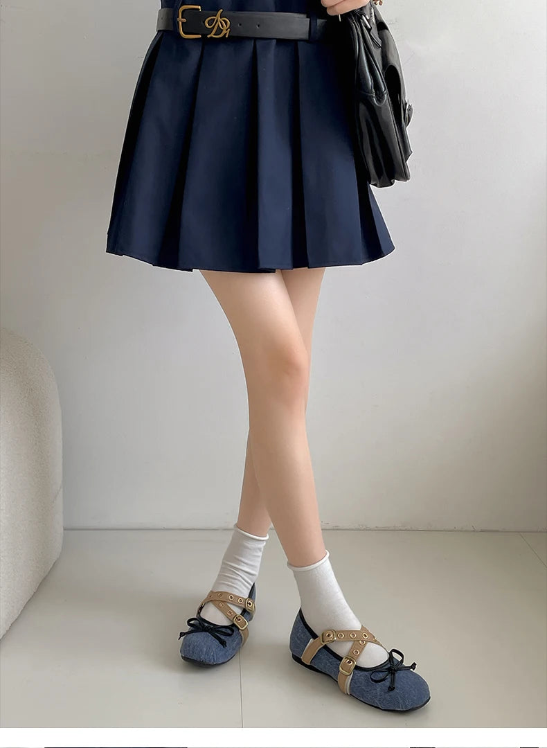 LBSFY -Autumn Design Butterfly-knot Women Ballet Style Flats Concise Shallow Shoes Ladies Outdoor Comfort Mary Jane Shoes