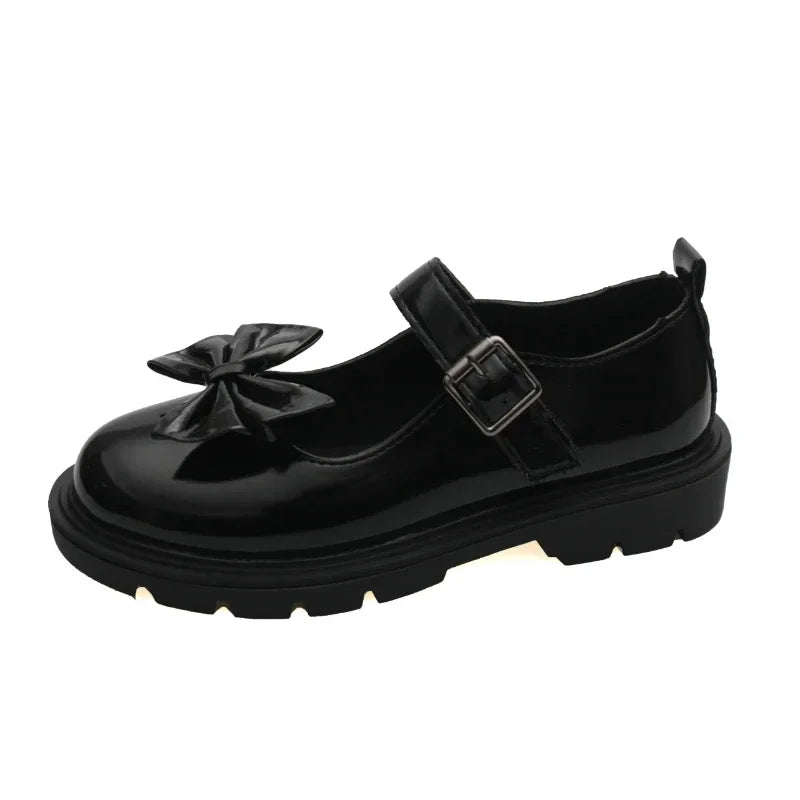 LBSFY -Women Black Lolita Shoes Casual Platform Mary Janes Heels Women Vintage Pumps for Women College Student Low Heel Women's Shoes