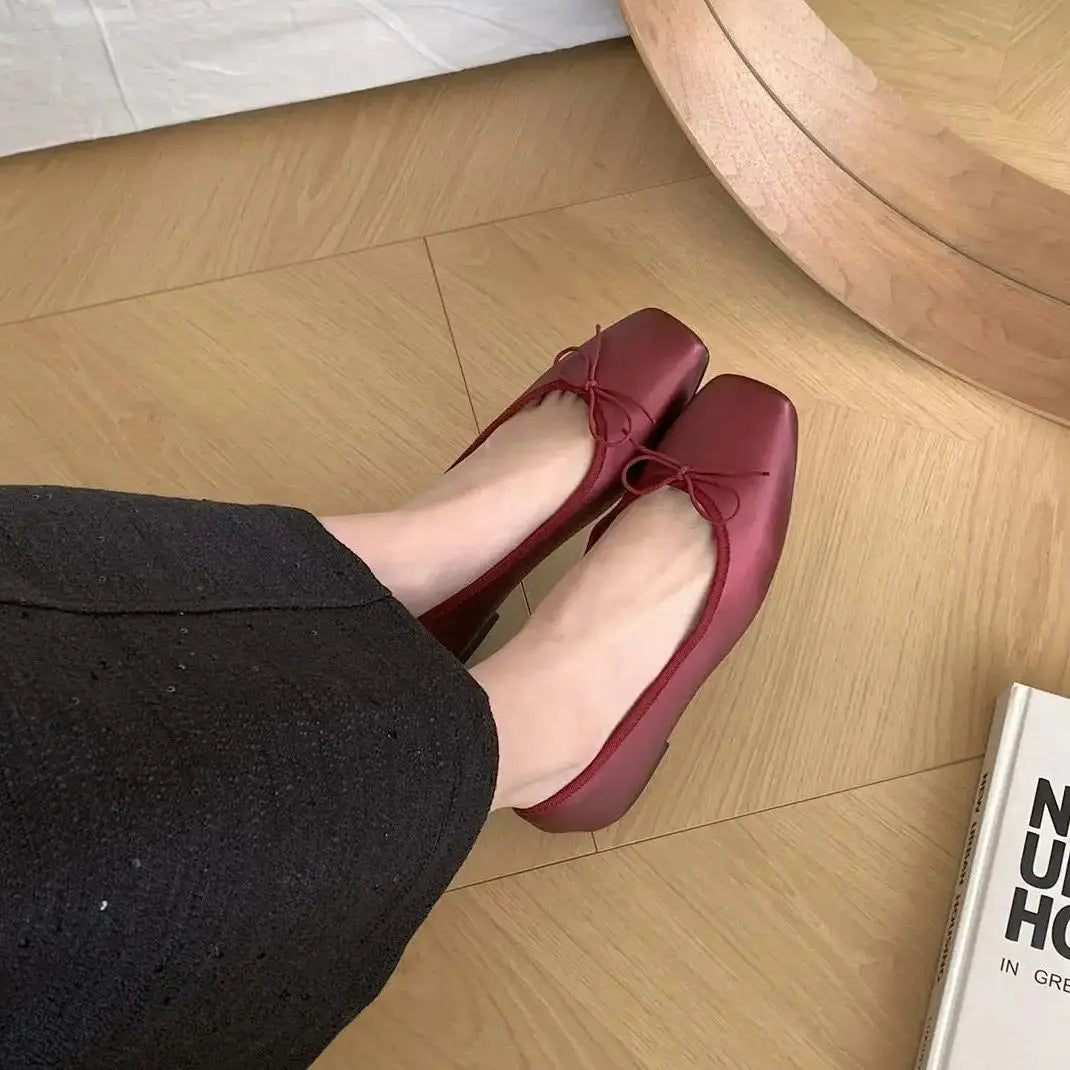 LBSFY  -  Brand New Women Flat Shoes Fashion Round Toe Shallow Ladies Mary Jane Ballerinas Flat Heel Casual Ballet Shoes Mujer