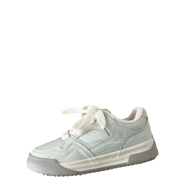 LBSFY -Women Shoes for Men Tennis Retro Punk White Skateboard Shoes Fashion Sneakers Couple Sports Casual Shoes