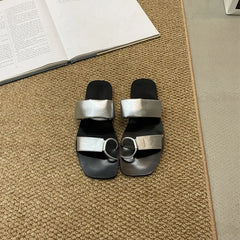 LBSFY -Brand Fashion Women Slippers New In Summer Beach Shoes Female Slides Flip Flops Ladies Flats Slippers Sandals Shoe