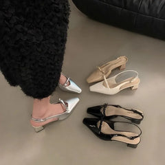 LBSFY -New Style Luxury Women's Heel Party for Women Purple Color Shoes Rhinestone Design Wedding Heels Plus Size Zapatos Mujer