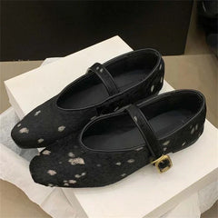 LBSFY -Spring Street Fashion Leopard Print Women Flat Shoes Round Toe Casual Slip On Ladies Ballet Zapatos De Mujer