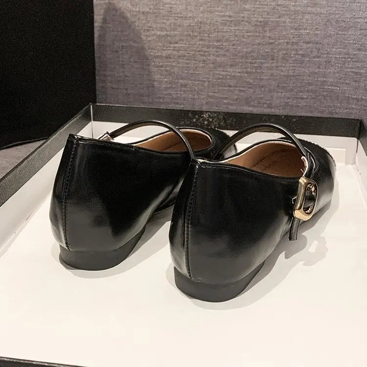 LBSFY -Women's Loafers 2025 Spring British Style Slip on Women Mary Jane Shoes Japanese Uniform Lolita Single Shoes Women Ballet Flats