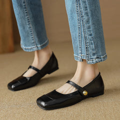 LBSFY  -  2024 Spring New Women Shoes Fashion Concise Casual Shoes British Style Classic Mary Jane Shoe Shallow Comfortable Flats Shoes