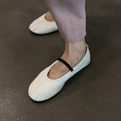 LBSFY -Autumn Design Women Ballet Flats Shoes Fashion Comfort Street Style Soft Sole Female Dress Leather Mary Jane Shoes