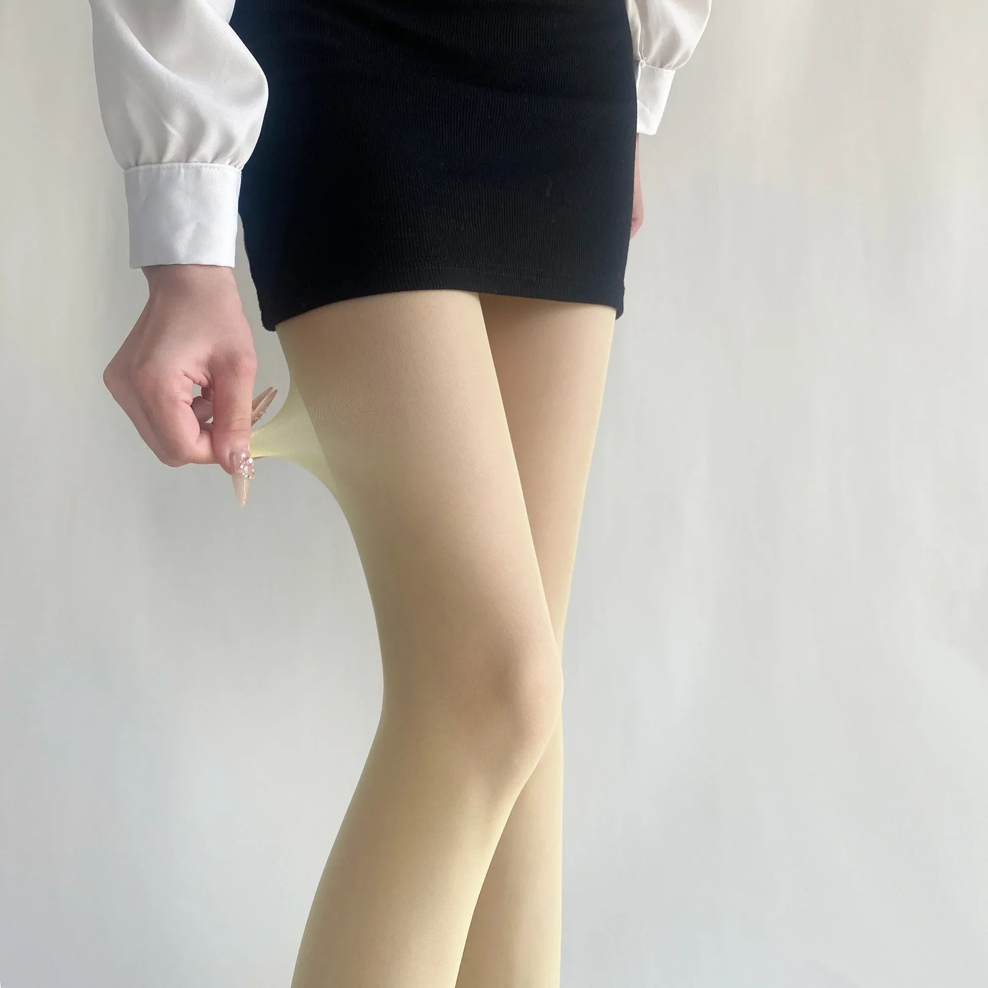 Lbsfy Blue Green Ultra-thin Nylon Thigh High Stockings Pantyhoses Women Sexy Women Tights Velvet Sexy Lingeries Hosiery Body Stockings