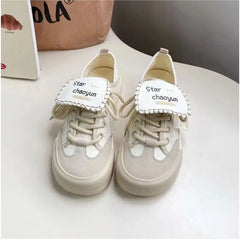 LBSFY  -  Fashion Casual New Designer Women Canvas Shoes Designer Soft-soled Outdoor Ladies Sneakers Spring Autumn Zapatillas De Mujer