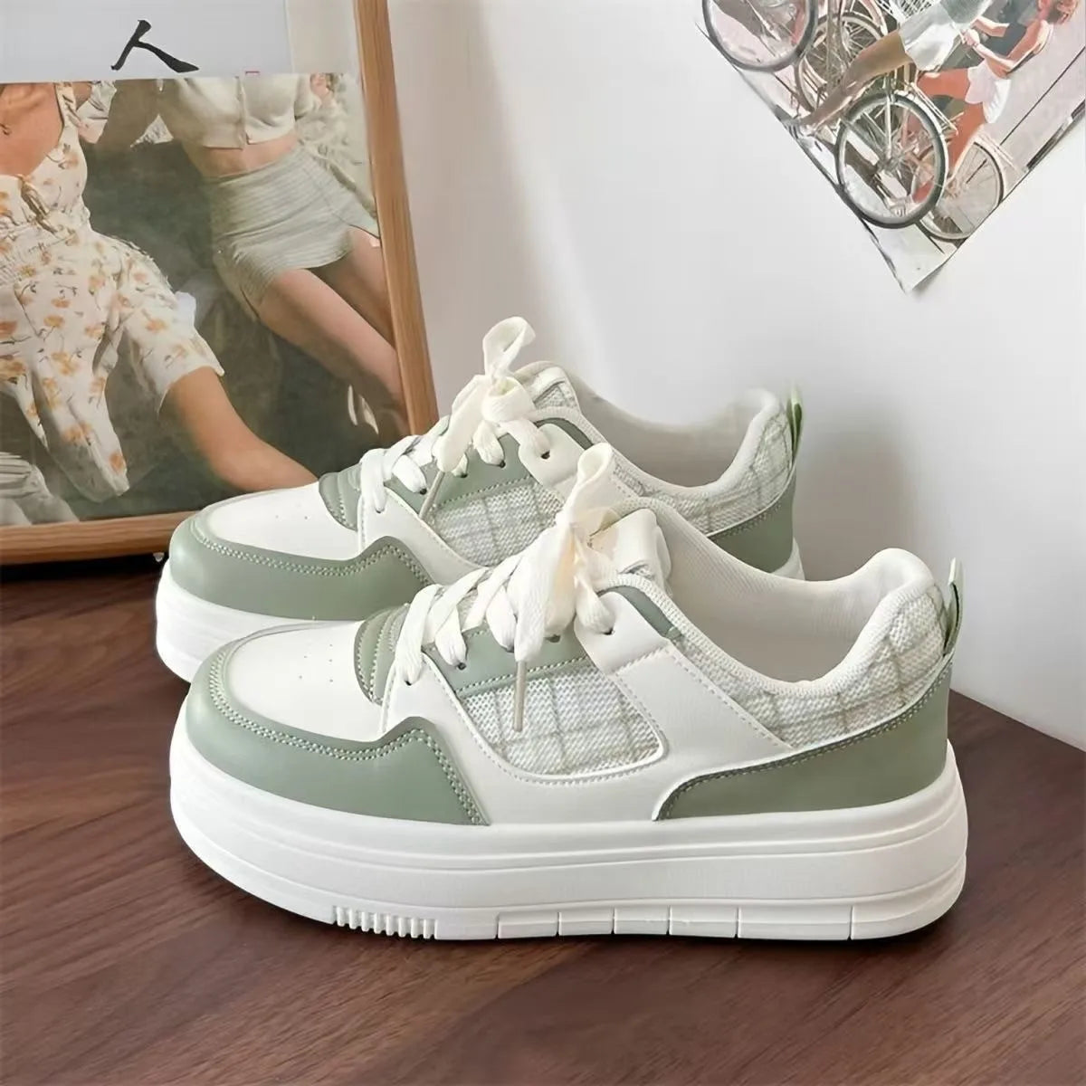 LBSFY  -  New Designer Sports Casual Sneakers for Women Spring Autumn Platform Board Shoes Female Fashion Breathable Zapatos De Mujer
