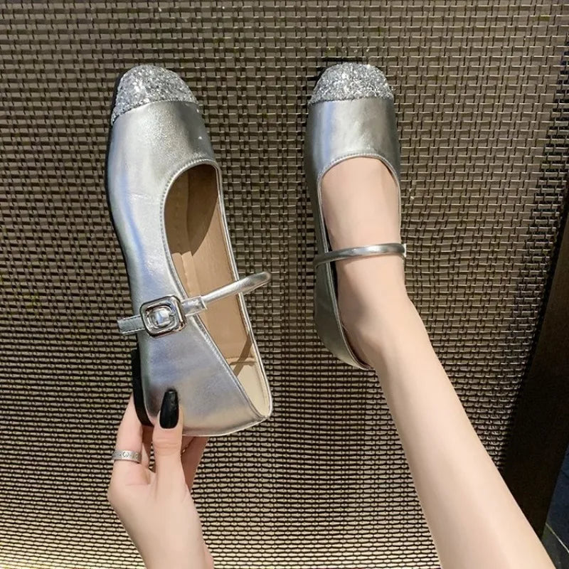 LBSFY -Women's Loafers 2025 Spring British Style Slip on Women Mary Jane Shoes Japanese Uniform Lolita Single Shoes Women Ballet Flats