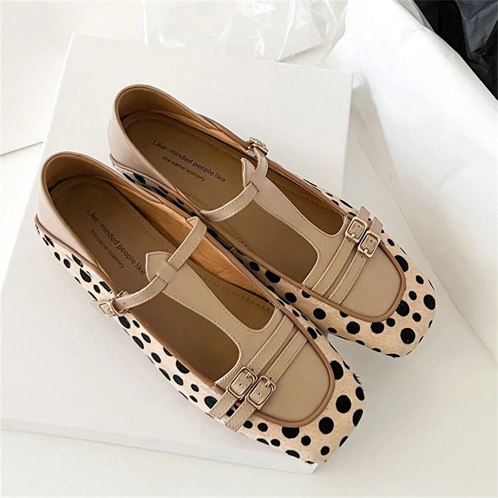LBSFY  -  2025 New Fashion High-heeled Shoes Women's Low-heel Leather All-match Thick-heeled Shoes Woman Fashion Street Pumps