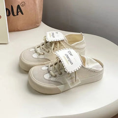 LBSFY  -  Fashion Casual New Designer Women Canvas Shoes Designer Soft-soled Outdoor Ladies Sneakers Spring Autumn Zapatillas De Mujer