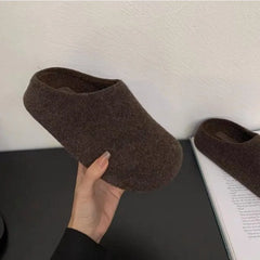 LBSFY -Fashion Flat Slippers for Women 2026 New Outdoor Cozy Soft Flat Mules Lady Retro Spring House Slides Antiskid Beach Shoe
