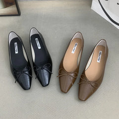 LBSFY -Women Flats Brand Top Quality Flat Shoes Casual Outdoor Shoes Ballet Flat Fashion Round Toe Loafers Sandals Dress Shoes