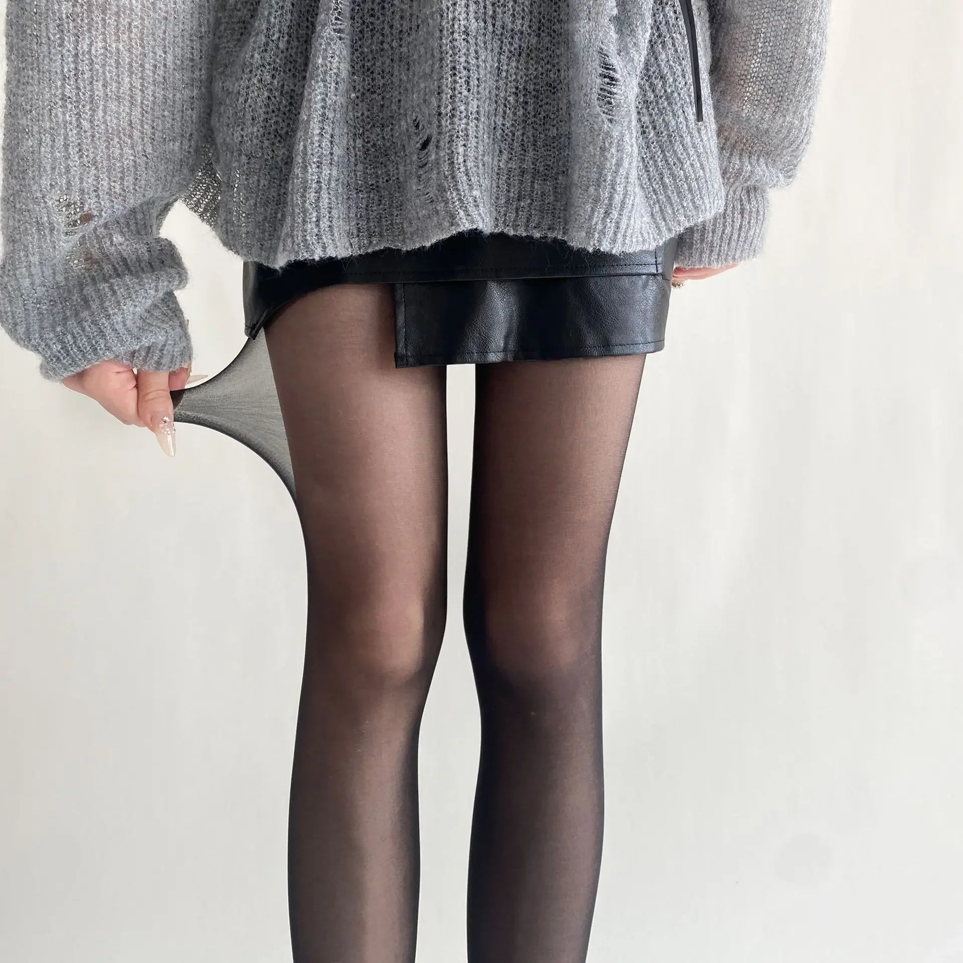 Lbsfy Blue Green Ultra-thin Nylon Thigh High Stockings Pantyhoses Women Sexy Women Tights Velvet Sexy Lingeries Hosiery Body Stockings