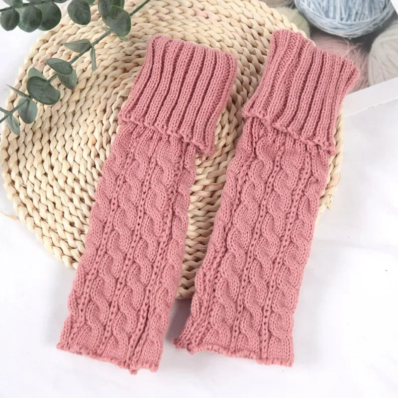 Lbsfy Sweet Children Leg Warmers Lolitas Twist Knitted Socks Korean Baby Girls Warm Foot Cover Guards Elastic Versatile Elephant Socks