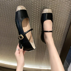 LBSFY -Women's Loafers 2025 Spring British Style Slip on Women Mary Jane Shoes Japanese Uniform Lolita Single Shoes Women Ballet Flats