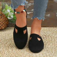 LBSFY -Women's Shoes Casual Sneaker Soft Sole Lightweight Slip on Casual Shoes Half Drag Daily Comfy Mules Women's Summer Shoes