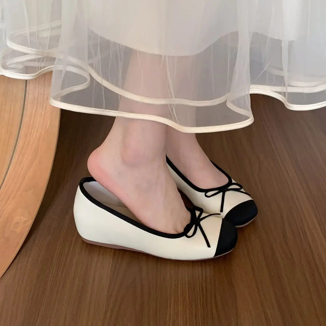 LBSFY -Brand New Women Flats Casual Shoes Fashion Shallow Slip On Ballet Shoes Soft Ladies Dress Ballerina Shoes Laofers