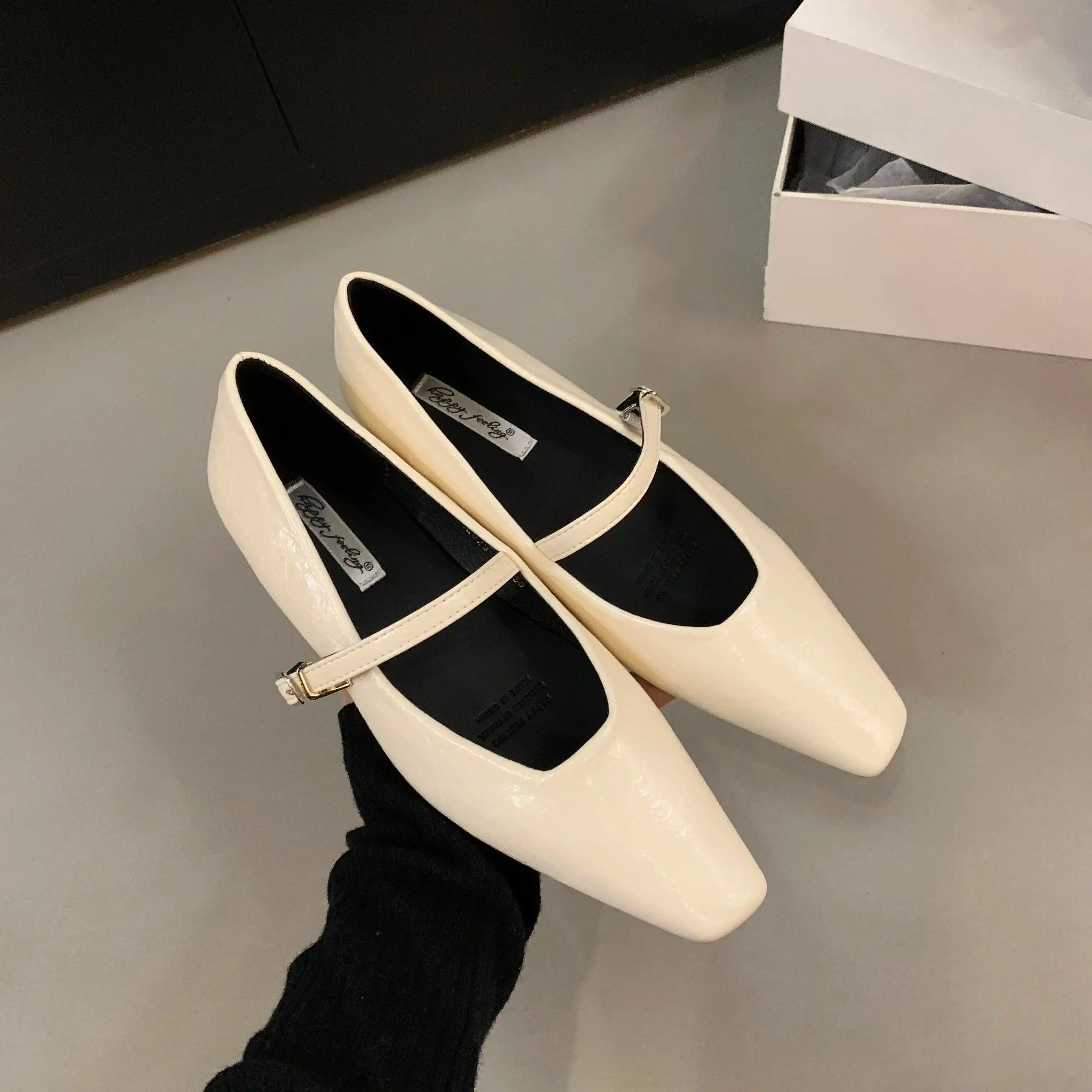 LBSFY  - Spring Fashion Women Flats Women Slides Casual Soft Dress Shoes Female Slip On Flats Ladies Shallow Ballet Shoes M