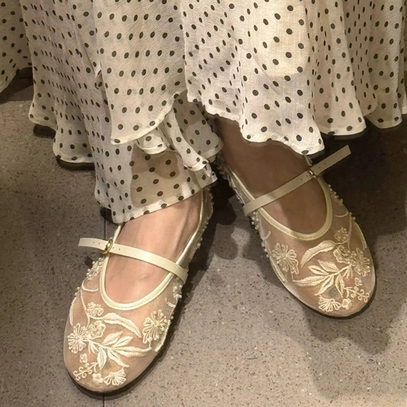 LBSFY -Spring Autumn Round Toe Flat Heels Women Fashion Concise Casual Party Dress Shoes Zapatos De Mujer