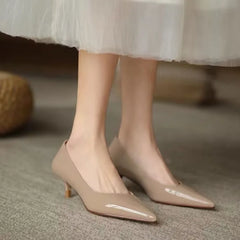 LBSFY -Luxury Pumps Shoes Women Heeled Woman Medium Heel Stiletto Heels High Sandal Party Office Elegant Black Small Heel Sexy Pumps