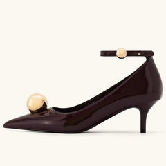 LBSFY  -   5.5cm Slim Heel Pointed Fashion Show Style High Heel Shoes Spring Autumn Women Sexy Party Commuting Naked Shoes Size 34-43