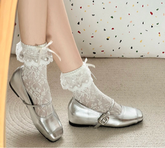 LBSFY -Square Toe Shallow Women Mary Jane Shoes Ladies Concise Dress Internal Elevation Shoes