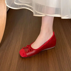 LBSFY -Brand New Women Flats Casual Shoes Fashion Shallow Slip On Ballet Shoes Soft Ladies Dress Ballerina Shoes Laofers