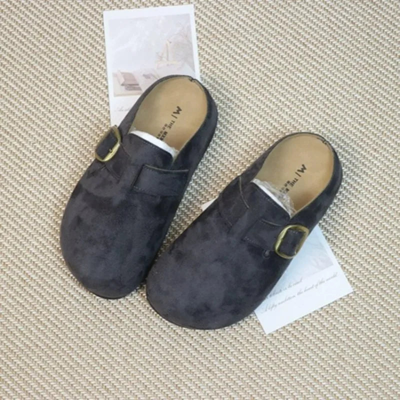 LBSFY -New Style Women's Casual Closed Toe Flip-flops Summer Outdoor Women's Slippers Sandals Comfortable Non-slip Slides Zapatos Mujer