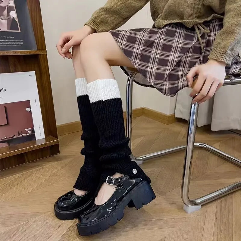 Lbsfy Black White Striped Long Socks Women Sexy Over Knee Thigh High Socks Over The Knee Stockings Ladies Girls Warm Long Tube Socks