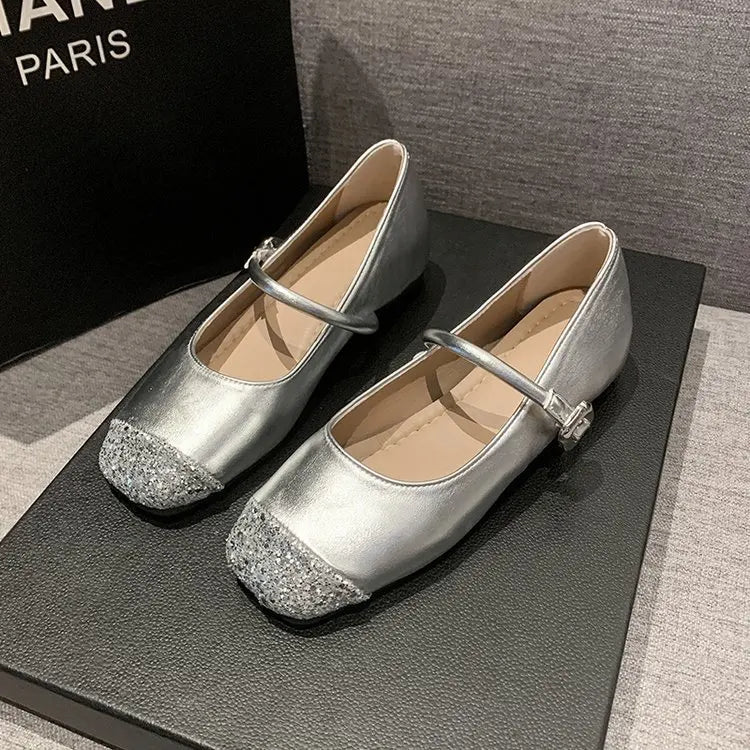 LBSFY -Women's Loafers 2025 Spring British Style Slip on Women Mary Jane Shoes Japanese Uniform Lolita Single Shoes Women Ballet Flats