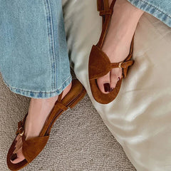 LBSFY  -Bohemian Style Summer Women Sandals Fashion Open Toe Flats Sandal Shoes Ladies Outdoor Beach Vaction Footwear