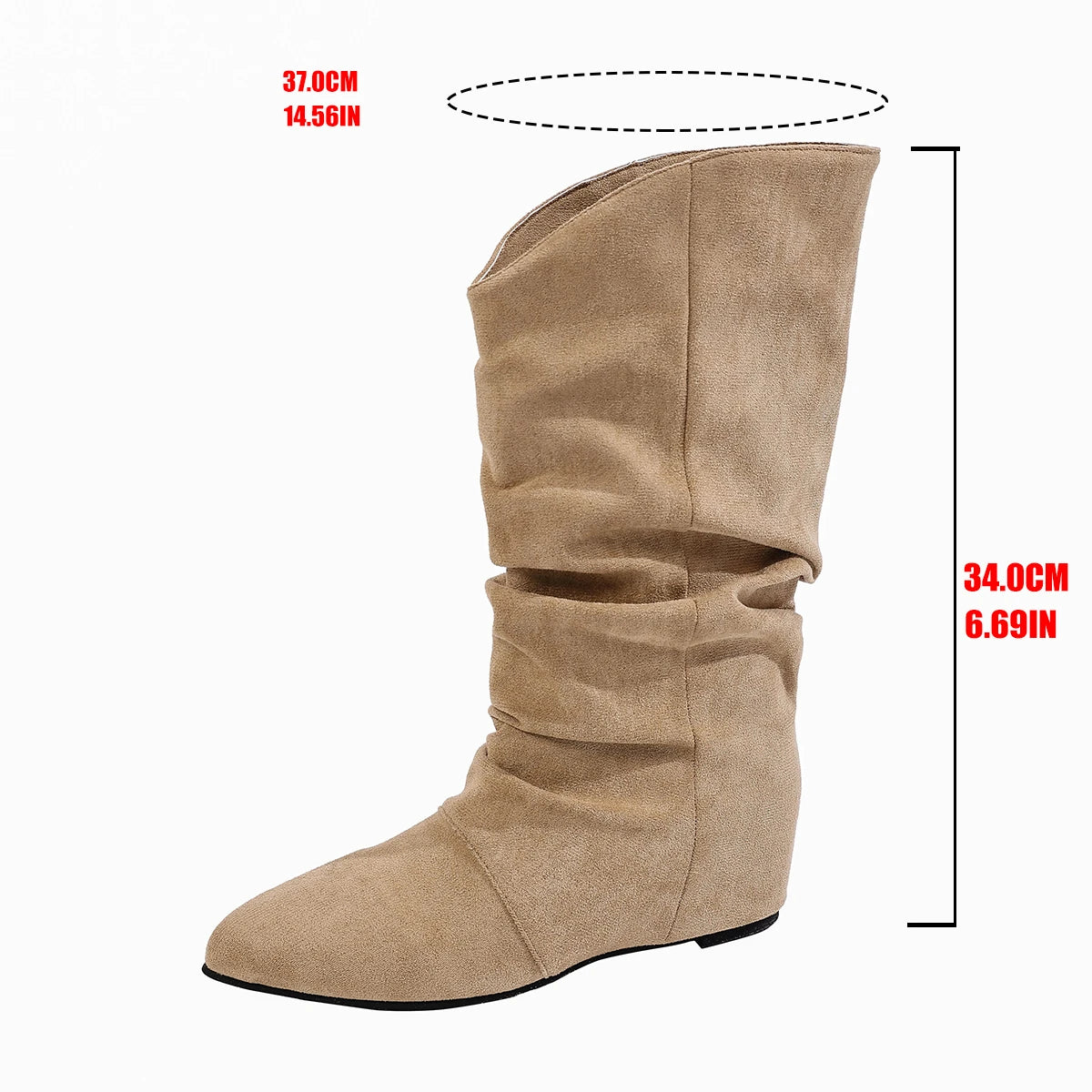 LBSFY -Designer New Shoes Women  Spring Knee High Boots Black White Tall Boots Woman Pleated Low Heel Casual Leather Female Long Shoes