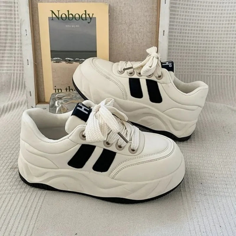 LBSFY  -  Spring Summer 2025 Platform Sports Shoes Women Tennis Female Sneakers Casual Korean Fashion Vulcanize Skateboard Footwear