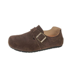 LBSFY -New Clogs Women Fashion Cork Suede Casual Shoes Classic Cork Antislip for Outdoor Women's Loafers with Arch Support Ballerinas