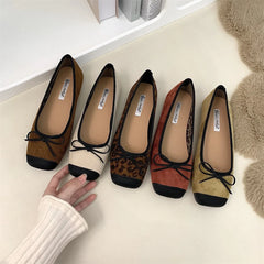LBSFY -New Women Flat Shoes Fashion Round Toe Ladies Elegant Ballerinas Shoes Casual Slip On Mary Jane Shoes Mujer