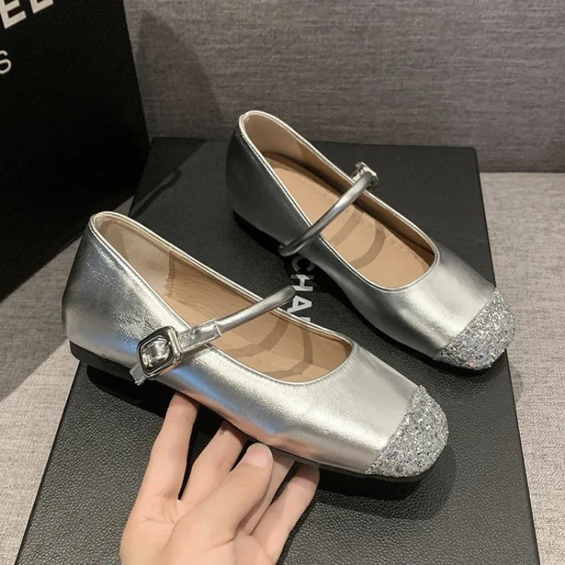 LBSFY -Women's Loafers 2025 Spring British Style Slip on Women Mary Jane Shoes Japanese Uniform Lolita Single Shoes Women Ballet Flats